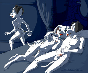 4_toes 5_fingers after_sex afterglow age_difference anthro anthro_on_anthro areola balls bed bedroom biped black_ears black_nose black_spots blue_collar blue_eyes bodily_fluids breast_grab breasts brown_eyes circumcised collar collar_only cum cum_in_vagina cum_inside cum_on_face erection eyebrows face_lick fangs feet female fingers flaccid floor floppy_ears folded_ears fur furniture genital_fluids genitals group half-closed_eyes hand_on_breast happy humanoid_genitalia humanoid_hands humanoid_penis humanoid_vulva inside larger_female leaking_cum licking licking_another licking_partner looking_at_another lying lying_on_bed male male/female markings messy narrowed_eyes navel nipples nude nude_anthro nude_female nude_male older_female on_back on_bed open_mouth open_smile penis plantigrade red_tongue size_difference small_penis smaller_male smile smiling_at_another smiling_at_partner spots spotted_body spotted_fur tail teeth toes tongue tongue_out vaginal_fluids vulva walking wall_(structure) white_balls young young_anthro young_male younger_male zooshi 101_dalmatians disney lucky_(101_dalmatians) perdita pongo canid canine canis dalmatian domestic_dog mammal hi_res father_(lore) father_and_child_(lore) father_and_son_(lore) incest_(lore) mother_(lore) mother_and_child_(lore) mother_and_son_(lore) parent_(lore) parent_and_child_(lore) parent_and_son_(lore) son_(lore)