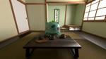 ambiguous_gender beverage feral furniture kettle looking_at_viewer matcha_(tea) solo table tatami tatami_room tea text aquinas_audax blender_cycles nintendo pokemon bulbasaur generation_1_pokemon pokemon_(species) 16:9 3d_(artwork) 3d_animation 4k absurd_res animated blender_(artwork) digital_media_(artwork) hi_res japanese_text no_sound short_playtime webm widescreen