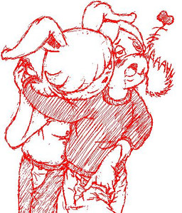anthro blush duo female female/female fingering interspecies loli nude open_mouth penetration simple_background smile text white_background young redhand arthur_(series) francine_frensky molly_macdonald haplorhine lagomorph leporid mammal monkey primate rabbit low_res