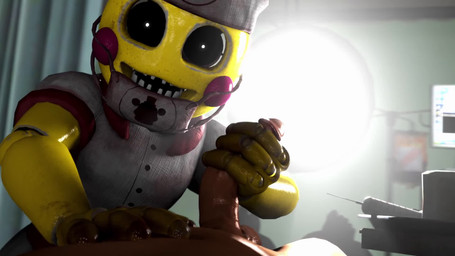 4_fingers anthro balls beakless bed black_sclera bouncing_balls brown_body brown_skin clothing consistent_pov dark_body dark_skin duo erection faceless_character faceless_human faceless_male female female_anthro fingers first_person_view furniture genitals glistening glistening_body glistening_skin glowing hand_on_penis handjob hat headgear headwear heartbeat horror_(theme) hospital hospital_bed human_on_anthro human_pov humanoid_genitalia humanoid_penis inside interspecies looking_at_viewer lying machine male male/female male_human male_pov mask nurse nurse_clothing nurse_hat nurse_headwear on_back penile penis robophilia sex shirt thick_penis topwear unprofessional_behavior vein veiny_penis white_clothing white_shirt white_topwear yellow_body sarma sound_warning five_nights_at_freddy's five_nights_at_freddy's_2 scottgames toy_chica_(fnaf) animatronic avian bird chicken galliform human mammal phasianid robot robot_anthro 16:9 3d_(artwork) 3d_animation animated digital_media_(artwork) hi_res high_framerate short_playtime sound source_filmmaker_(artwork) video widescreen