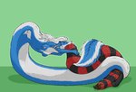 ambiguous_gender anthro apode bound duo ear_piercing ear_ring female gag gagged legless neck_bulge oral_vore piercing ring_piercing serpentine swallowing vore strega uvuzi draconcopode naga reptile scalie snake hi_res