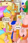 2:3 balls bear bodily_fluids bottomless clothed clothing comic cum dialogue digital_media_(artwork) disney domestic_pig drawn-sex duo english_text erection eye_contact flavored_cum food genital_fluids genitals heart_symbol honey_(food) honey_cum humanoid_genitalia humanoid_penis looking_at_another looking_at_viewer male male/male male_penetrated male_penetrating male_penetrating_male mammal masturbation mitten_hands open_mouth oral penetration penile penile_masturbation penis piglet plushie plushophilia pooh_bear sex suid suina sus_(pig) text tongue toony unusual_bodily_fluids unusual_cum unusual_genital_fluids what winnie_the_pooh_(franchise)