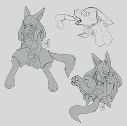 animal_genitalia anthro autofellatio balls disembodied_penis erection facial_scar genitals licking lipsticking male masturbation nervous oral oral_masturbation pawpads paws penile penile_masturbation penis penis_tip raised_paw scar self_lick sheath shy solo tongue lunesnapcorner nintendo pokemon generation_4_pokemon lucario pokemon_(species) hi_res monochrome