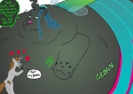 changeling cub dialog duo equine female friendship_is_magic growing horn horse hug inflation love male morbidly_obese my_little_pony original_character overweight pony queen_chrysalis_(mlp) text wings young
Rating: Questionable
Score: -2
User: Lordryu
Date: November 02, 2012