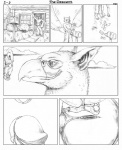 5-d anthro artie avian big_penis canid canine clothed clothing comic duo erection extreme_size_difference fox genitals graphite_(artwork) greyscale gryphon huge_penis humanoid_genitalia humanoid_penis imminent_cock_vore imminent_vore larger_male macro male male/male male_pred male_prey mammal monochrome mythological_avian mythological_creature mythology nude pencil_(artwork) penetration penile penis size_difference smaller_male tail topless traditional_media_(artwork) urethra