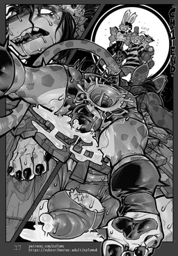 4_fingers 4_toes after_rape after_sex aftermath anthro anus bodily_fluids bottomwear clothed clothed_anthro clothed_female clothing cum cum_in_clothing cum_pool cum_pooling cum_through_clothing drooling feet female fingernails fingers fishnet_clothing fishnet_topwear footwear fully_clothed fully_clothed_anthro fully_clothed_female gaping gaping_anus gasp genital_fluids group hair horrified long_hair nails partially_clothed_anthro partially_clothed_male pawpads saliva scared sexual_assault sharp_teeth shocked shorts socks stirrup_socks teeth toes topwear torn_bottomwear torn_clothing torn_shorts unconscious wet wet_clothing nsfuwu4 brick_(nsfuwu4) reno_(nsfuwu4) avian bird hyena lagomorph leporid mammal mustelid musteline owl rabbit true_musteline weasel 2025 absurd_res black_and_white comic hi_res monochrome