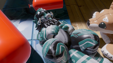 air_puff anthro belly eyes_closed handle handles_on_hips horn inflatable inflated_belly inflation lying male multicolored_body on_back overweight overweight_anthro overweight_male pool_toy slightly_chubby slightly_chubby_male solo thick_thighs tongue tongue_out anonymous_artist mythology animate_inanimate dragon living_inflatable mythological_creature mythological_scalie scalie wickerbeast 16:9 3d_(artwork) 4k absurd_res digital_media_(artwork) hi_res widescreen