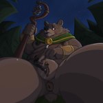 anthro anus areola arm_guards blush bodily_fluids breasts brown_anus brown_areola cape cape_only clothing corrupted corruption duo extreme_size_difference female female_pred forced forest forest_background fur genital_fluids genitals larger_female leaking_pussy looking_at_viewer looking_away low-angle_view male male/female male_prey micro mostly_nude nature nature_background night nipples nude orange_eyes plant pressed_against puffy_anus purple_eyes pussy scared shy size_difference sky smaller_male spread_legs spreading staff star starry_sky tail tree unbirthing unwilling_prey vaginal vaginal_fluids vore wide_hips worm's-eye_view sillywerwolf armello league_of_geeks mythology sana_(armello) silly_werewolf bear canid canine canis mammal mythological_canine mythological_creature werecanid werecanine werecreature werewolf wolf absurd_res digital_media_(artwork) hi_res