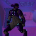 armor clothed clothing detailed_background grey_body headgear helmet male muscular muscular_humanoid muscular_male orange_eyes partially_clothed solo derelict deromofo halo_(series) microsoft xbox_game_studios fan_character alien humanoid sangheili 1:1