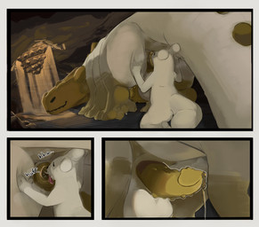 3_fingers 6_legs anal anus balls big_tail bodily_fluids body_worship breath butt butt_sniffing butt_worship claws detailed_background drooling duo erection feet feral feral_rimmed fingers genital_fluids genitals glans hand_on_butt interspecies larger_feral leaking_precum licking looking_back male male/male musk musk_worship musky_butt musky_penis narrowed_eyes nubbed_penis onomatopoeia open_mouth oral penis precum puffy_anus rear_view rimming saliva saliva_on_tongue saliva_string sex size_difference smile sniffing sound_effects spread_butt spreading tail tail_grab tan_body text tongue tunnel white_body cocofish rain_world videocult survivor_(rain_world) caramel_lizard_(rain_world) lizard_(rain_world) slugcat absurd_res comic hi_res