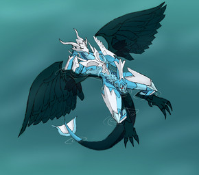 animal_genitalia armor armor_plates cloaca female genitals partially_submerged sairus_(bakugan) semi-anthro smile smiling_at_viewer solo spread_cloaca spreading tail teasing tongue tongue_out water wings shadeominus bakugan mythology sairus angel_dragon dragon generation_2_bakugan mythological_creature mythological_scalie scalie hi_res