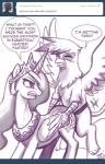 2011 all_fours ambiguous_penetration angry ask_blog avian beak blush clenched_teeth crown cutie_mark dialogue dildo doggystyle duo english_text equid equine eyes_closed fan_character feathered_wings feathers female female/female feral friendship_is_magic from_behind_position gilda_(mlp) gryphon hair hand_on_hip hasbro headgear horn interspecies john_joseco long_hair looking_back mammal monochrome my_little_pony mythological_avian mythological_creature mythological_equine mythology open_mouth penetration princess_celestia_(mlp) princess_molestia quadruped sex sex_toy strapon sun tail teeth text tiara tumblr user_avatar wing_boner winged_unicorn wings