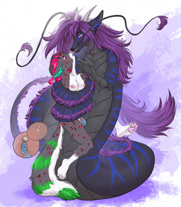anthro apode areola blush bodily_fluids breasts cervical_contact cum cum_from_vagina cum_in_uterus cum_in_vagina cum_inside cutaway female female_penetrated genital_fluids hair impregnation internal internal_vaginal leaking_cum legless male male/female male_penetrating male_penetrating_female nipples nude orgasm ovum penetration purple_hair serpentine sex smile sperm_cell split_form tail uterus vaginal vaginal_penetration gimka mythology draconcopode dragon felid feline hybrid lamia mammal mythological_creature mythological_scalie reptile scalie snake 2023 digital_media_(artwork) hi_res