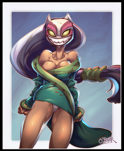 animal_ears black_hair breasts cat_ears cheshire_(teen_titans) cleavage clothed clothing female grin hair japanese_clothing looking_at_viewer mask panties ponytail skirt smile solo teen_titans teeth underwear upskirt wagnerf
Rating: Questionable
Score: 7
User: Fluttershy
Date: March 07, 2014 animal_ears black_hair breasts cat_ears cheshire_(teen_titans) cleavage clothed clothing female grin hair japanese_clothing looking_at_viewer mask panties ponytail skirt smile solo teen_titans teeth underwear upskirt wagnerf
Rating: Questionable
Score: 7
User: Fluttershy
Date: March 07, 2014