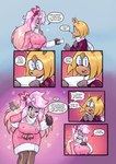 anthro big_breasts blonde_hair blush blush_stickers bodily_fluids breasts clothed clothed_anthro clothed_female clothing coat crying dialogue ear_piercing ear_ring extreme_size_difference eyewear female feral glasses gloves grey_body group hair handwear heart_symbol jacket larger_female long_hair male micro_anthro micro_male piercing pink_clothing pink_coat pink_hair pink_topwear ring_piercing scarf semi-anthro size_difference smaller_male speech_bubble tears text topwear trio wearing_glasses white_scarf yellow_eyes jamoart courtney_(jamoart) hampt_(jamoart) helene_marilyn armadillo cricetid hamster mammal rodent xenarthran 2025 absurd_res comic english_text hi_res