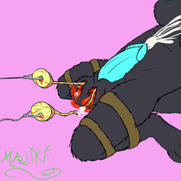 anthro bdsm black_fur blood blue_penis bondage bound castration cock_and_ball_torture cum dickgirl fur gore grotesque intersex kangaroo maliki_zaun mammal marsupial penis pink_background plain_background sasha solo torso_shot what
Rating: Explicit
Score: -25
User: KoriCriador
Date: July 09, 2014 anthro bdsm black_fur blood blue_penis bondage bound castration cock_and_ball_torture cum dickgirl fur gore grotesque intersex kangaroo maliki_zaun mammal marsupial penis pink_background plain_background sasha solo torso_shot what
Rating: Explicit
Score: -25
User: KoriCriador
Date: July 09, 2014