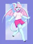 biped claws clothing femboy solo wings terry_bat bat mammal 3:4 absurd_res digital_media_(artwork) hi_res