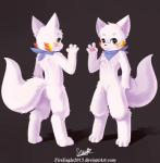 blush claws male paws scarf solo standing text senz lyricwulf canid canine canis domestic_dog mammal wolf 2018 hi_res url