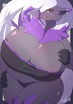 anthro big_breasts breasts female female_anthro huge_breasts solo wide_hips hako_niwashi nintendo pokemon generation_8_pokemon hisuian_form hisuian_zoroark pokemon_(species) regional_form_(pokemon) shiny_pokemon absurd_res hi_res