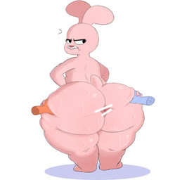 angry anthro anus arms_bent big_butt big_ears biped black_eyebrows black_eyes blue_body blue_hands bodily_fluids bottom_heavy buckteeth butt butt_grab cellulite censor_bar censored_anus closed_frown disembodied_hand eyebrows facial_markings feet female fingers floppy_ears frown fur glistening glistening_bodily_fluids glistening_body glistening_butt glistening_fur glistening_legs glistening_sweat glistening_thighs grabbing_from_behind group half-closed_eyes hand_on_another's_butt hand_on_butt head_markings head_turned huge_butt humanoid_hands ineffective_censorship iris light_body light_fur light_markings loli looking_back male male/female markings monotone_tail mouth_closed muzzle_(marking) narrowed_eyes no_pupils nude nude_anthro nude_female orange_body orange_hands overweight overweight_anthro overweight_female piemoon pink_anus pink_body pink_ears pink_fur pink_tail plantigrade red_nose shadow short_tail simple_background simple_eyes smelly smelly_butt spread_butt spreading straight_legs sweat sweaty_back sweaty_body sweaty_butt sweaty_face sweaty_fur tail teeth thick_thighs three-quarter_view trio white_background white_markings white_sclera young young_anthro young_female cartoon_network the_amazing_world_of_gumball anais_watterson darwin_watterson gumball_watterson lagomorph leporid mammal rabbit 2026 censored digital_drawing_(artwork) digital_media_(artwork) adopted_(lore) adoptive_brother_(lore) adoptive_brothers_(lore) adoptive_sibling_(lore) brother_(lore) brother_and_sister_(lore) incest_(lore) pseudo_incest_(lore) sibling_(lore) sister_(lore)