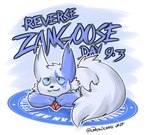 ambiguous_gender blue_markings feral fur markings smile solo text white_body white_fur darinscraps nintendo pokemon pokemon-specific_day reverse_zangoose_day generation_3_pokemon pokemon_(species) shiny_pokemon zangoose 2020 english_text hi_res