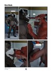 anthro balls big_penis brown_body brown_fur dialogue duo erection foreskin fur genitals horn humanoid_genitalia humanoid_penis kissing male male/male muscular muscular_male nude penis tail text tongue buruthebull buru_(buruthebull) dragon_(maxwellshiba) lunjy_(maxwellshiba) bovid bovine mammal scalie 3d_(artwork) absurd_res comic digital_media_(artwork) english_text hi_res