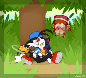 anthro balls being_watched condom exhibitionism female female_penetrated genitals group looking_at_another male male/female male_penetrating male_penetrating_female penetration penis public public_sex sex sexual_barrier_device trio jdanieloart bandai_namco klonoa_(series) klonoa lolo_(klonoa) tat_(klonoa) animal_humanoid domestic_cat felid feline felis haplorhine humanoid mammal mammal_humanoid monkey monkey_humanoid primate primate_humanoid absurd_res hi_res