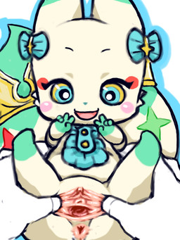 anthro blue_eyes blush blush_stickers bow_ribbon butt clitoral_hood clitoris crown disembodied_hand double_v_sign duo eyelashes female first_person_view fluffy fluffy_tail front_view fur genitals gesture hand_gesture headgear human_on_anthro human_pov humanoid_hands inner_labia interspecies looking_at_another multicolored_body multicolored_eyes multicolored_fur open_mouth pov_hands presenting presenting_hindquarters presenting_vulva size_difference smaller_female smile spread_legs spread_vulva spreading tail thick_eyelashes toddler two_tone_eyes urethra v_sign vaginal_canal vulva white_body white_fur yellow_eyes young young_anthro young_female diru final_fantasy square_enix world_of_final_fantasy tama_(world_of_final_fantasy) human mammal 3:4 hi_res