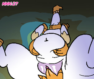 animated_webp asphyxiation balls belly belly_grab big_belly blue_penis bodily_fluids choking disembodied_penis duo ejaculation female feral finger_in_mouth fingering genital_fluids genitals hand_in_mouth horn imminent_sex intersex intersex/female lube lube_bottle lying male masturbation on_back oral_fingering penis possession saggy_balls sex_toy sex_toy_transformation transformation vaginal vaginal_fluids vaginal_masturbation vaginal_squirting wings waffafries friendship_is_magic hasbro my_little_pony mythology no_nut_november discord_(mlp) princess_celestia_(mlp) waffa_(waffafries) chimera draconequus equid equine giraffe giraffid mammal mythological_creature mythological_equine winged_unicorn animated meme trans_(lore) trans_woman_(lore)