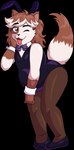 anthro bow_tie brown_hair brown_markings cheek_tuft clothing cuffs_(clothing) dipstick_tail eye_markings facial_tuft fluffy fluffy_tail footwear fur gloves_(marking) hair hand_on_cheek leaning leaning_forward legwear leotard looking_at_viewer male markings one_eye_closed pantyhose purple_clothing purple_footwear purple_leotard purple_shoes shoes short_hair simple_background smile solo tail tail_markings transparent_background tuft white_body white_fur white_hair_tips wink sailor_bomber reku_(akubon) domestic_cat felid feline felis mammal persian_cat absurd_res alpha_channel hi_res