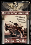 ambiguous_gender back_cannon cannon deine_waffe german machine nazi propaganda ranged_weapon solo tank text turret vehicle weapon world_war_2 unknown_artist dino_d-day desmatosuchus dinosaur prehistoric_species reptile scalie german_text translated