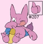1_toe ambiguous_gender anthro biped digital_media_(artwork) duo erection feet foot_fetish foot_play footjob generation_2_pokemon genitals gligar hashtag hi_res id_number male nintendo number penis pokemon pokemon_(species) secretsableye sex simple_background tail teeth text toes tongue tongue_out wings