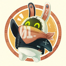 ambiguous_anthro ambiguous_gender anthro clothing happy machine mouthless orange_scarf scarf solo white_body littlehyper mihoyo zenless_zone_zero eous_(zenless_zone_zero) bangboo robot 1:1