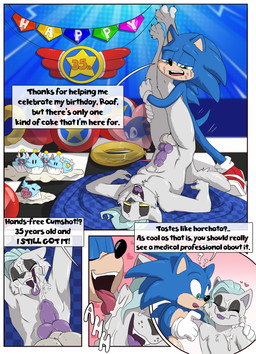 anal anal_orgasm anal_penetration anthro balls birthday birthday_sex blue_body blue_fur blush bodily_fluids butt clothing cum cum_while_penetrated duo ejaculation erection face_lick flavored_cum footwear fur genital_fluids genitals gloves green_eyes hair hands-free handwear larger_sub licking male male/male male_penetrated male_penetrating male_penetrating_male nude open_mouth orgasm penetration penile penile_penetration penis sex simple_background size_difference smaller_male submissive tail text tongue tongue_out unusual_bodily_fluids unusual_cum unusual_genital_fluids white_body white_fur fuf sega sonic_the_hedgehog_(film) sonic_the_hedgehog_(series) raaf_helder_(character) sonic_the_hedgehog arctic_wolf canid canine canis eulipotyphlan hedgehog mammal wolf absurd_res digital_media_(artwork) english_text hi_res tagme