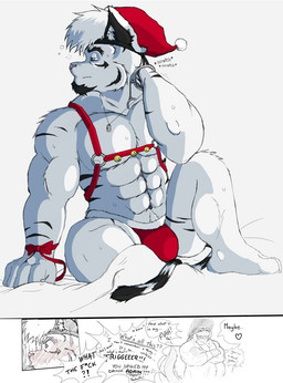 abs alligator anthro beard biceps black_fur black_hair blue_eyes bondage_gear bow_tie bulge christmas clothed clothing cuffs dragonslash facial_hair feline fluffy fur grey_fur hair hairy half-dressed handcuffs hangover hat holidays leather leo_(dragonslash) male mammal markings muscles pecs pink_nose pinup pose reptile scalie shackles sitting solo spiked stripes tiger topless trigger_(character) white_fur white_tiger
Rating: Questionable
Score: 5
User: Albi
Date: December 21, 2013 abs alligator anthro beard biceps black_fur black_hair blue_eyes bondage_gear bow_tie bulge christmas clothed clothing cuffs dragonslash facial_hair feline fluffy fur grey_fur hair hairy half-dressed handcuffs hangover hat holidays leather leo_(dragonslash) male mammal markings muscles pecs pink_nose pinup pose reptile scalie shackles sitting solo spiked stripes tiger topless trigger_(character) white_fur white_tiger
Rating: Questionable
Score: 5
User: Albi
Date: December 21, 2013