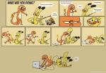 anal anal_insertion anal_penetration angry annoyed anthro black_fur buttplug charmander comic computer cyndaquil dialog fire frown fur hands happy humor insertion laptop marshmallow nekoama nintendo open_mouth orange_fur penetration pikachu pokémon red_cheeks revenge sex_toy shocked smile stick tail_pull teeth text video_games yellow_fur
Rating: Questionable
Score: 25
User: king-kaze
Date: March 18, 2014