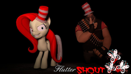 corruption duo feathered_wings feathers female feral simple_background wings yellow_body yellow_feathers theinvertedshadow friendship_is_magic garry's_mod hasbro my_little_pony mythology team_fortress_2 valve valve_corporation fluttershy_(mlp) gaypenis heavy_(team_fortress_2) equid equine horse human mammal mythological_creature mythological_equine pegasus pony 3d_(artwork) crossover digital_media_(artwork)