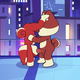 69_position anthro anthro_on_anthro anthro_penetrated anthro_penetrating anthro_penetrating_anthro balls belly big_butt big_penis black_nose black_sclera bodily_fluids bouncing_balls butt cum cum_in_mouth cum_inside cum_on_balls cum_on_penis curled_tail deep_throat duo ejaculation erection eyes_closed fellatio fur genital_fluids genitals glistening glistening_genitalia glistening_penis gloves_(marking) hands-free handstand humanoid_genitalia humanoid_penis leg_markings lying male male/male male_penetrated male_penetrating male_penetrating_male markings moan multicolored_body multicolored_fur multicolored_penis nude open_mouth oral oral_orgasm oral_penetration orgasm penetration penile penile_penetration penis penis_in_mouth pillow pink_balls pink_penis purple_pillow red_body red_fur red_tail sex simple_background snout socks_(marking) standing standing_69_position standing_sex tail tan_body tan_fur tan_markings two_tone_body two_tone_fur two_tone_penis two_tone_tail upside_down vein white_body white_eyes white_fur white_markings white_tail shappysway anteater_(shappysway) crappy_(shappysway) canid canine canis domestic_dog mammal shiba_inu spitz 1:1 2025 2d_animation animated colored digital_media_(artwork) flat_colors frame_by_frame long_playtime loop motion_tweening no_sound video