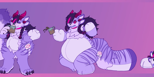 anthro inanimate_transformation plushie plushie_transformation three_frame_sequence transformation transformation_sequence run_rabbit_bounce guild_wars animate_inanimate charr felid mammal absurd_res hi_res sequence