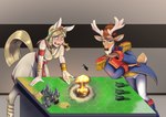 5_fingers aircraft airplane anthro antlers blonde_hair board_game clothing duo explosion female fingers hair horn looking_down male open_mouth smile tail tank_(vehicle) uniform vehicle moomaid mystic_(mysticaldeer) animal_humanoid deer equid equid_humanoid equine equine_humanoid humanoid mammal mammal_humanoid 2025 absurd_res digital_media_(artwork) hi_res