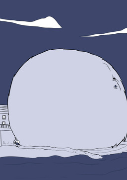 anthro beach belly_hair body_hair clothing cloud gas_pump larger_anthro larger_male male morbidly_obese morbidly_obese_anthro morbidly_obese_male navel_fetish navel_penetration obese obese_anthro obese_male overweight overweight_anthro overweight_male penetration size_difference spacesuit swimming_trunks swimwear izzyfatcat buster_(izzyfatcat) alien canid canine canis mammal wolf 2016 comic hi_res multiple_scenes