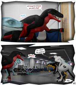 after_sex animal_genitalia animal_penis anthro anus ball bowling_ball butt caught caught_off_guard comic_panel dialogue duo feral feral_on_feral feral_penetrated feral_penetrating genital_slit genitals group gym male male/male male_on_feral page_number penetration penis sex slit_penis text thatman jinnoaka_(modeler) crimsoft_(thatman) gym_bros_(thatman_23) club_28_(thatman_23) diamond_jack_(thatman_23) inkheart_(thatman_23) spade_(thatman_23) dinosaur interceptor prehistoric_species reptile scalie 3d_(artwork) blender_(artwork) blender_cycles_(artwork) comic digital_media_(artwork) english_text hi_res brother_(lore) brothers_(lore) incest_(lore) sibling_(lore)