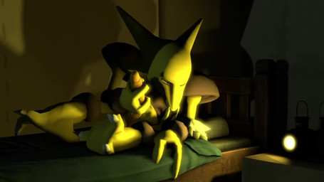 bed big_penis camping camping_tent feral furniture genitals humanoid_genitalia humanoid_penis lying male masturbation on_side penis solo wince plentyregrets96 nintendo pokemon alakazam generation_1_pokemon pokemon_(species) 16:9 3d_(artwork) 3d_animation animated digital_media_(artwork) hi_res high_framerate no_sound short_playtime video widescreen