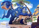 4_toes ahegao anal anal_penetration anthro anthro_on_anthro anthro_penetrated anthro_penetrating anthro_penetrating_anthro anus arm_markings arm_scar balls beach beard biceps big_balls big_penis black_sclera blue_body blue_scales blue_sky blush bodily_fluids brown_body brown_fur brown_hair cellphone cheek_scar chest_markings chest_scar chest_tuft cjk_character claws cloud coconut cooler cum cum_in_ass cum_inside deltoids drupe_(fruit) duo elbow_fin electronics facial_hair facial_scar feet fin fin_scar finger_claws food from_behind_position fruit fur genital_fluids genitals gills green_eyes hair hammock hand_on_head head_fin jewelry larger_male leg_markings leg_scar light light_beam looking_pleasured male male/male male_penetrated male_penetrating male_penetrating_male markings multicolored_body multicolored_fur multicolored_scales muscular muscular_anthro muscular_male muscular_thighs neck_scar necklace notched_fin on_hammock orange_eyes palm_tree pecs penetration penis phone plant platform_sex rear_admiral_position sand scales scar sea seaside sex shoulder_markings shoulder_scar size_difference sky smaller_male smartphone snout snout_scar sunbeam sunlight surfboard text texting toe_claws toes tree triceps tuft two_tone_body two_tone_fur two_tone_scales vein veiny_muscles water white_body white_fur white_scales yellow_markings reed_orison dylan_(alvintanubis) stahl_(stahlz) bear fish mammal marine shark ursine 2023 chinese_text english_text hi_res