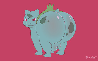 aged_up backsack balls balls_blush big_balls big_butt big_nose blush body_blush bulb butt butt_blush feral genitals glistening glistening_balls glistening_butt glistening_genitalia green_body green_scales green_spots half-closed_eyes huge_butt humanoid_butt looking_at_viewer male mouth_closed narrowed_eyes nude provocative pupils rear_view red_background red_eyes scales simple_background small_tail smile smiling_at_viewer solo spots standing tail white_pupils mouselect nintendo pokemon bulbasaur generation_1_pokemon pokemon_(species) 16:10 digital_drawing_(artwork) digital_media_(artwork) digital_painting_(artwork) hi_res painting_(artwork) widescreen