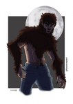 claws clothed clothing full_moon male moon muscular muscular_male pubes solo topless furryscorpion90 marvel mythology werewolf_by_night wolfman canid canine human mammal mythological_canine mythological_creature werecanid werecanine werecreature werewolf hi_res