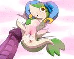 after_sex anus bodily_fluids cum cum_in_pussy cum_inside duo fanned_tail_tip female feral genital_fluids genitals male male/female penis size_difference smaller_female moderately_ashamed nintendo pokemon generation_5_pokemon pokemon_(species) snivy hi_res