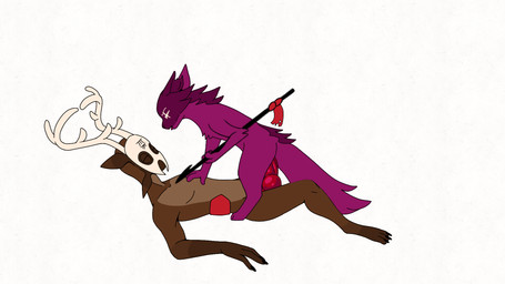 big_penis duo female forced genitals knot male male/female mask melee_weapon penetration penis polearm spear vaginal vaginal_penetration weapon wearing_mask torrentpath rain_world videocult artificer_(rain_world) chieftain_scavenger scavenger_(rain_world) slugcat 16:9 animated hi_res widescreen