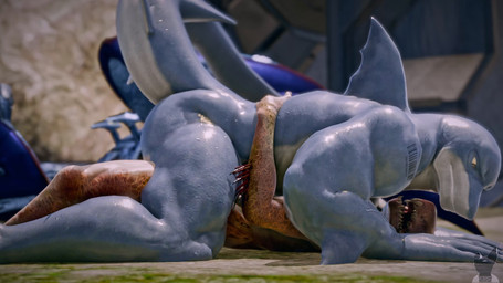 abs anal anthro biceps chest_on_face cowgirl_position duo erection from_front_position genitals interspecies male male/male muscular muscular_male nude on_bottom on_top penis rubbing_chest sex teeth triceps twitchyanimation petruz_(modeler) halo_(series) microsoft xbox_game_studios hammerhead_(petruz) alien fish humanoid kig-yar marine scalie shark 16:9 3d_(artwork) 3d_animation animated digital_media_(artwork) hi_res no_sound short_playtime webm widescreen