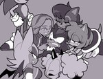 anthro blush bodily_fluids female gangbang group group_sex imminent_rape male male/female reverse_gangbang sex sweat fuckwolfamy archie_comics idw_publishing sega sonic_the_hedgehog_(archie) sonic_the_hedgehog_(comics) sonic_the_hedgehog_(idw) sonic_the_hedgehog_(series) amy_rose lanolin_the_sheep_(sonic) maria_robotnik rouge_the_bat sally_acorn shadow_the_hedgehog sonic_the_hedgehog bat bovid caprine chipmunk eulipotyphlan ground_squirrel hedgehog human mammal rodent sciurid sheep sketch